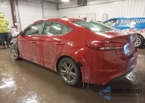 2017 Hyundai Elantra Se z USA, uszkodzony, nr VIN KMHD84LF8HU102776